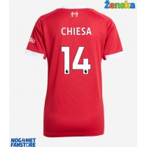 Liverpool Federico Chiesa #14 Domaci Dres za Ženska 2025-26 Kratak Rukav